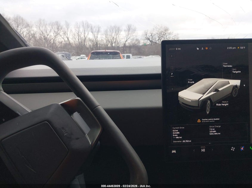 2025 Tesla Cybertruck All-Wheel Drive VIN: 7G2CEHED6SA070884 Lot: 44463809