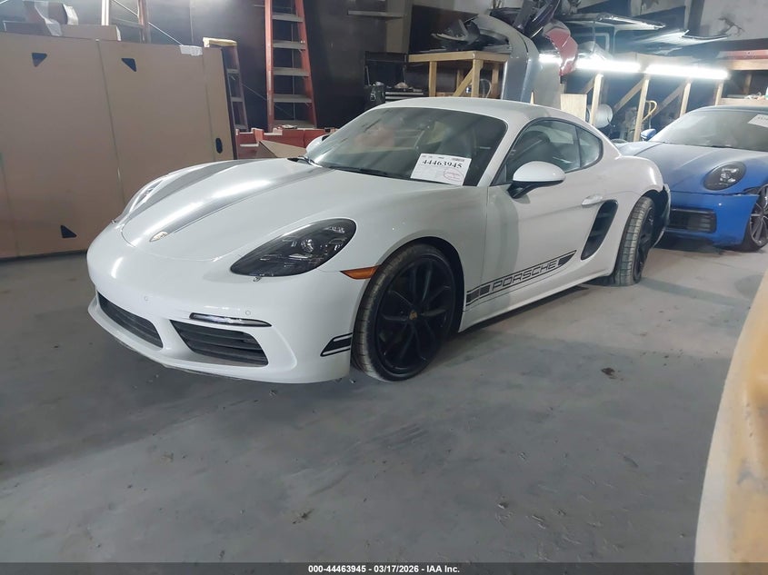 Vin: wp0aa2a84rk255897, lot: 44960612, porsche 718 cayman style edition 20242