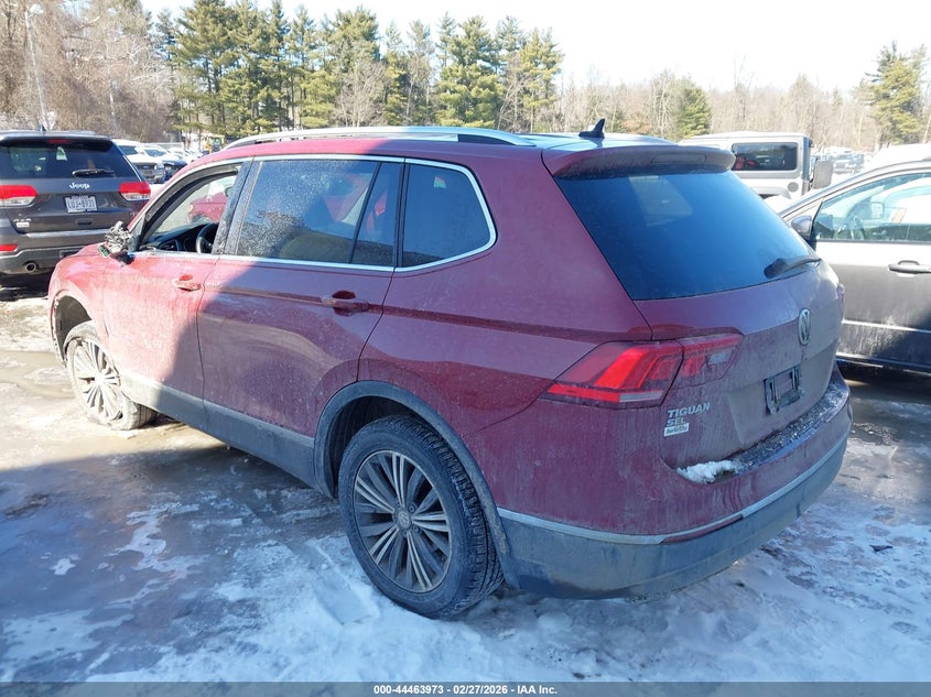 2018 Volkswagen Tiguan 2.0T Se/2.0T Sel