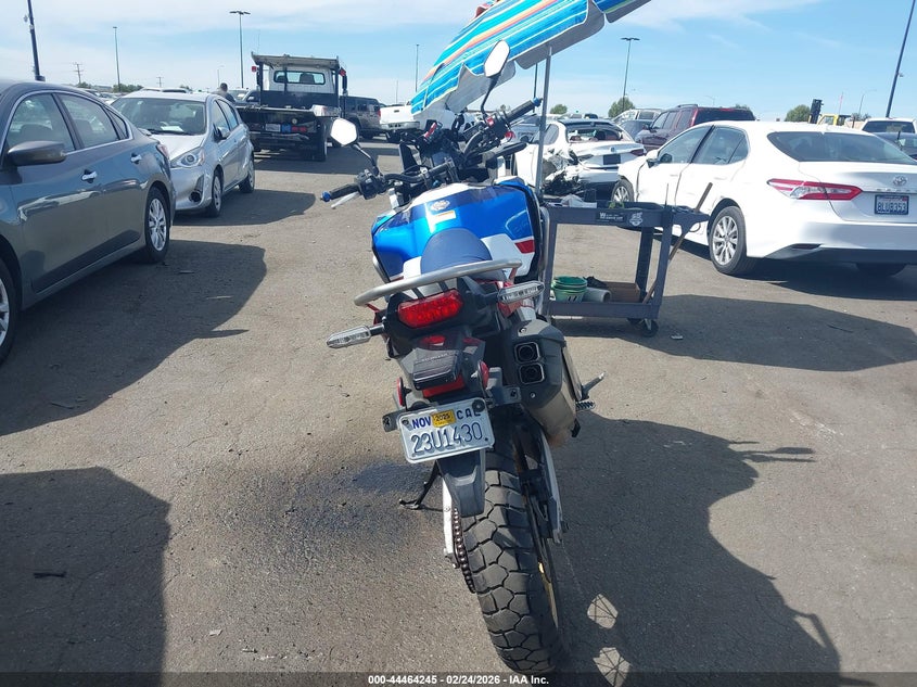 2018 Honda Crf1000 A2 VIN: JH2SD0448JK200549 Lot: 44464245