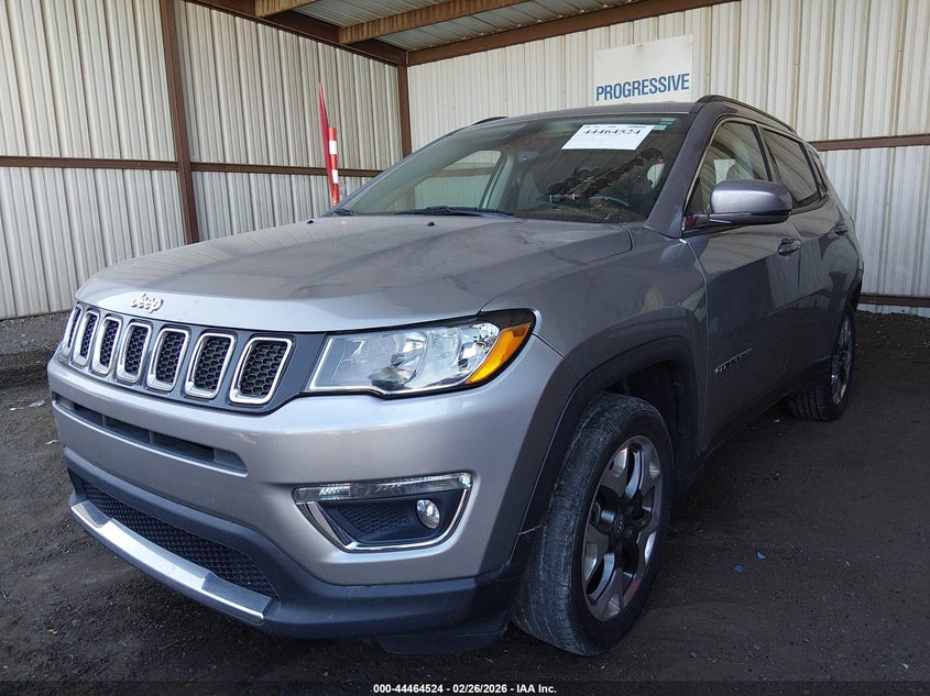 3C4NJCCB0LT154488 2020 Jeep Compass 2.4 Limited Fwd silver