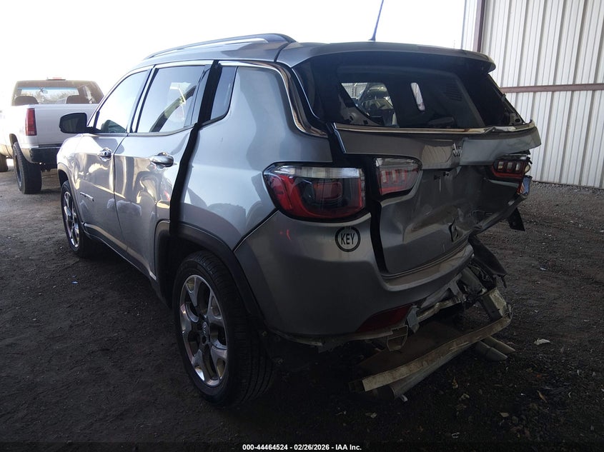 2020 Jeep Compass 2.4 Limited Fwd silver Lot 111044464524 Vin 3C4NJCCB0LT154488