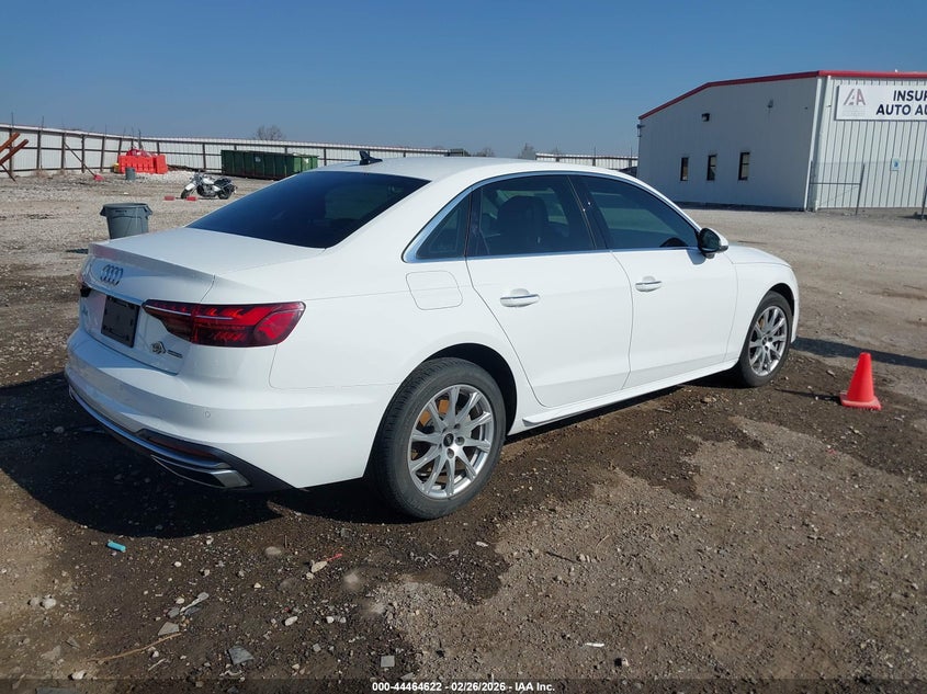 2021 Audi A4 Premium 40 Tfsi Quattro S Tronic