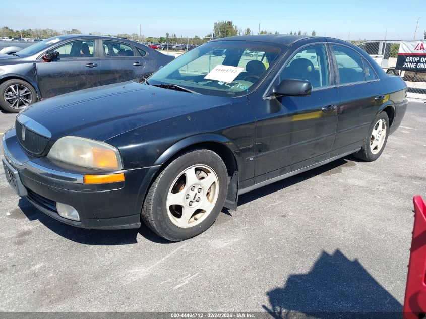 2001 Lincoln Ls V6 Auto/V6 Manual
