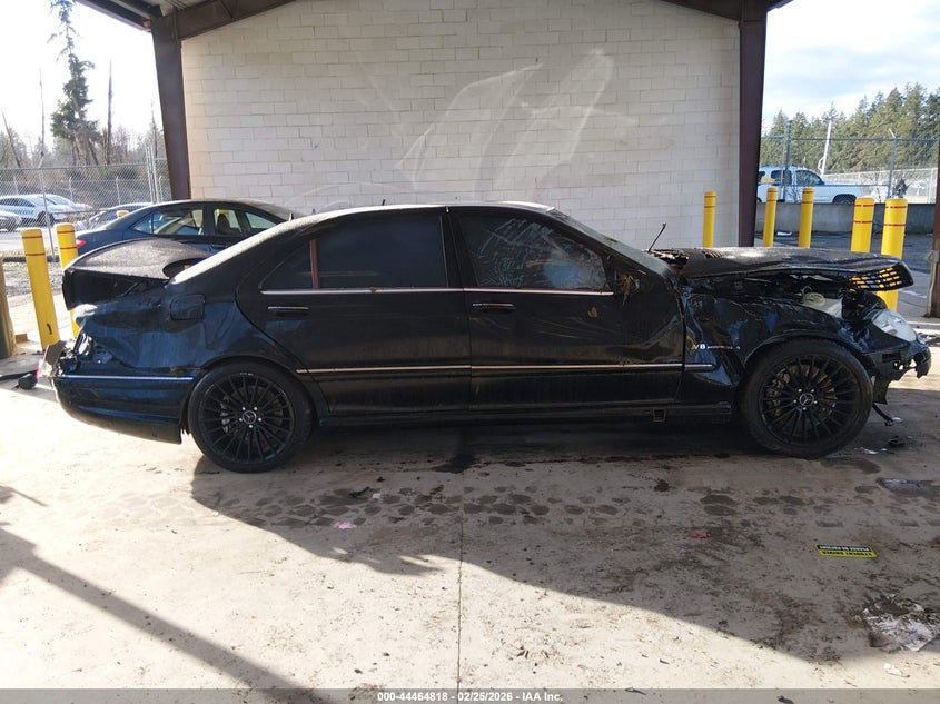 2003 Mercedes-Benz S 55 Amg VIN: WDBNG74JX3A358037 Lot: 44464818