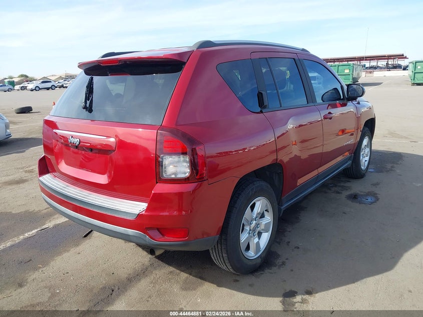 Vin: 1c4njcba7fd418468, lot: 44961548, jeep compass sport 20154