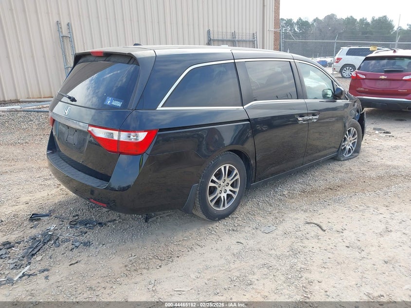 2012 Honda Odyssey 3.5 Ex-L black Lot 111044465182 Vin 5FNRL5H69CB097094