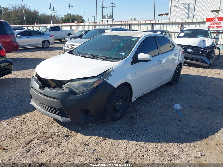 2016 Toyota Corolla Le
