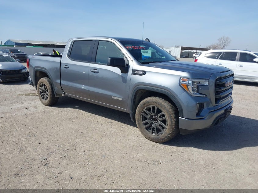 2021 GMC Sierra 1500 4Wd Short Box Elevation
