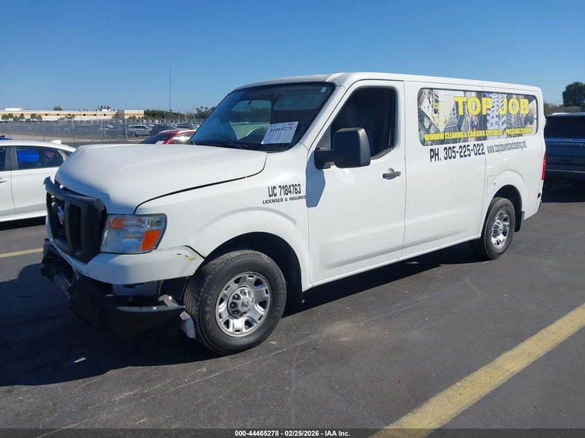 2018 Nissan Nv Cargo Nv2500 Hd Sv V6