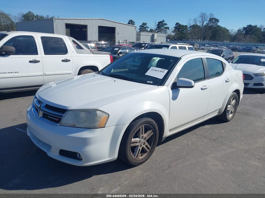 Vin: 1c3cdzcb9dn625707, lot: 44961976, dodge avenger sxt 20132