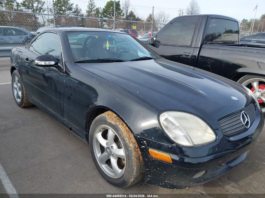 2003 Mercedes-Benz Slk 320