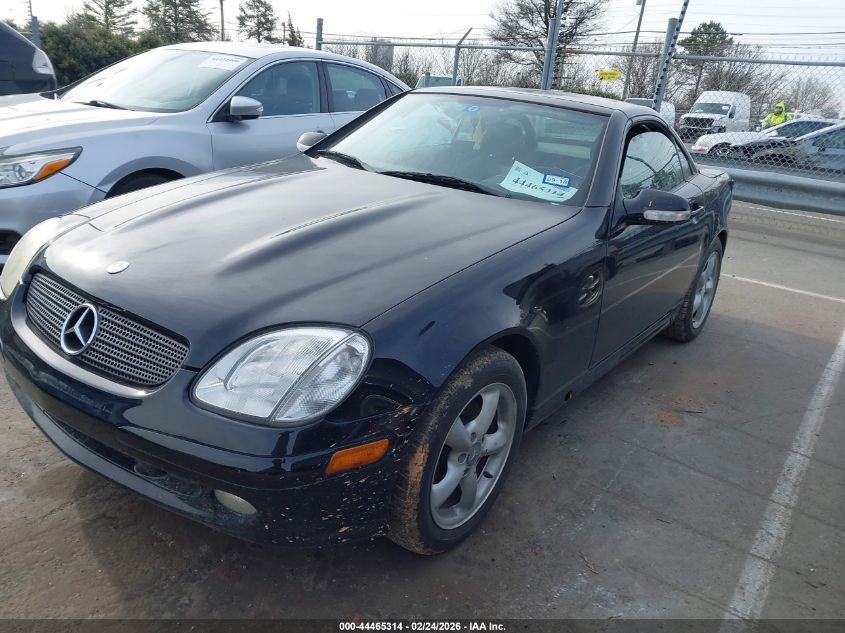 2003 Mercedes-Benz Slk 320