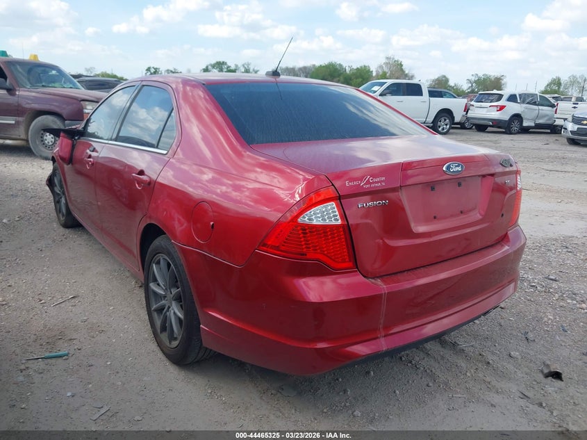 Vin: 3fahp0ha0br329107, lot: 44961992, ford fusion se 20113