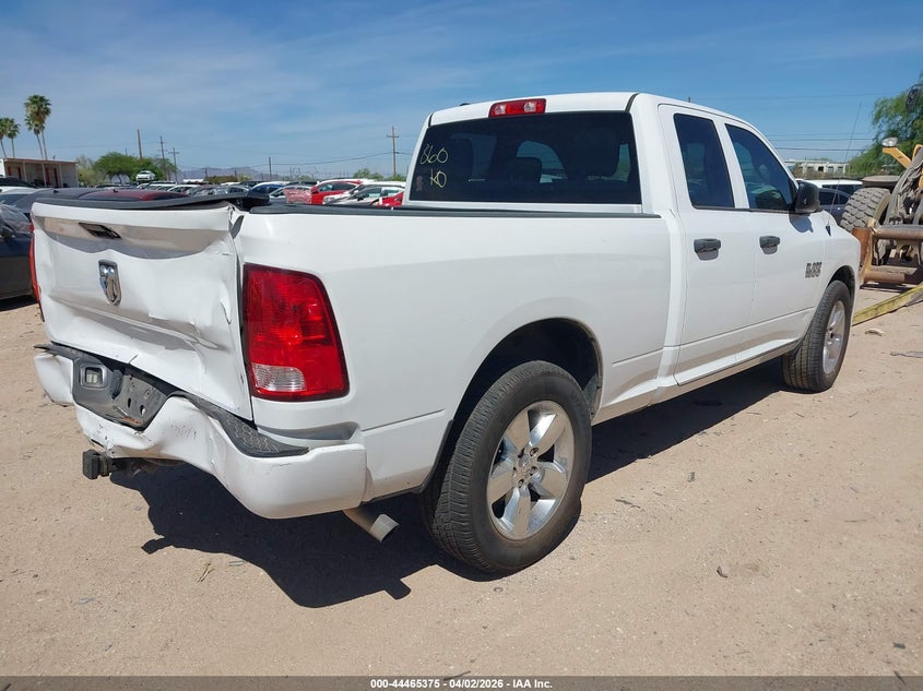 Vin: 1c6rr6fgxjs280320, lot: 44962042, ram 1500 express  4x2 6'4 box 20184
