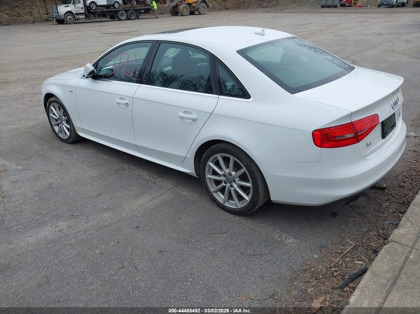 Vin: wauffafl8fn005827, lot: 44962159, audi a4 2.0t premium 20153