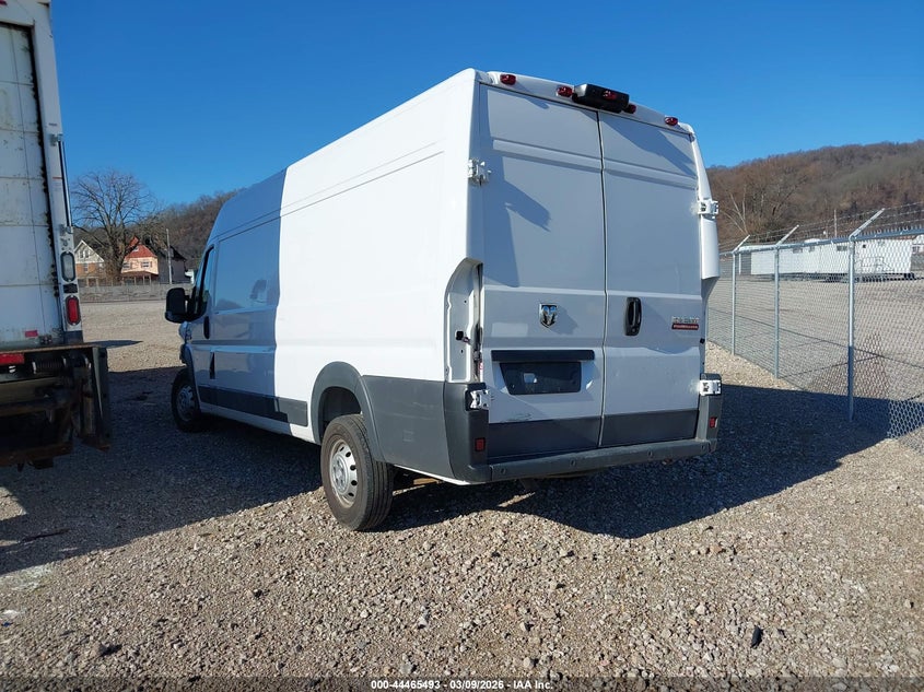 2018 Ram Promaster 3500 Cargo Van High Roof 159 Wb Ext