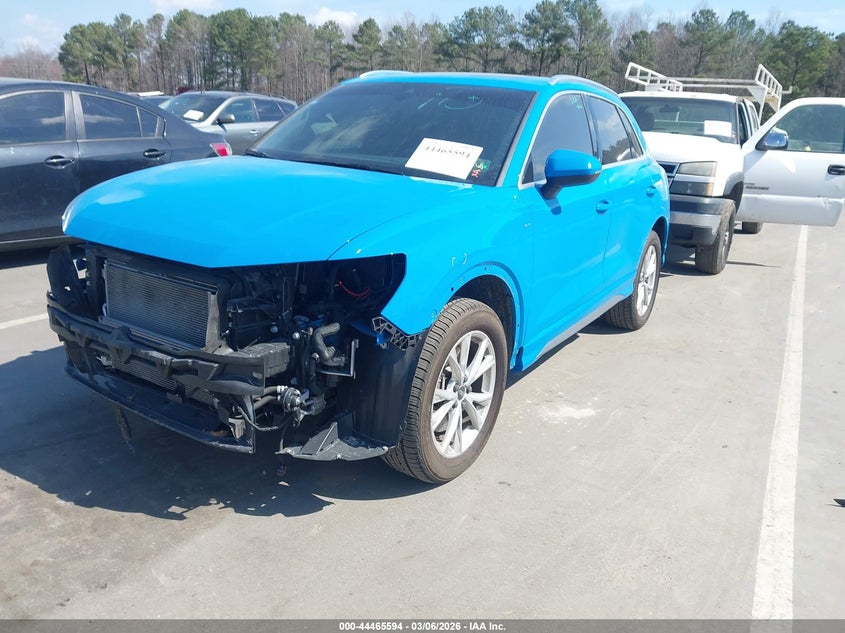 2023 Audi Q3 Premium 45 Tfsi S Line Quattro Tiptronic