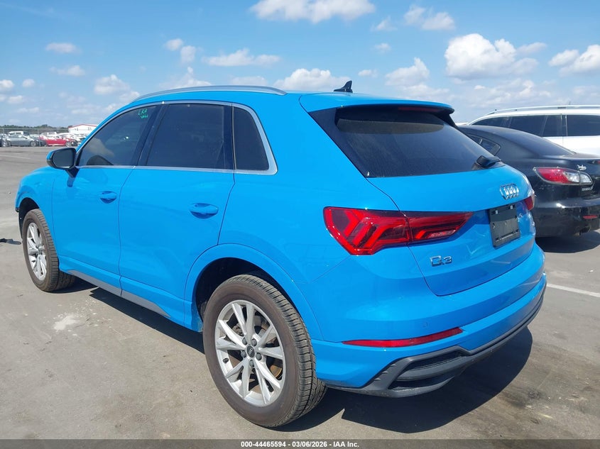 2023 Audi Q3 Premium 45 Tfsi S Line Quattro Tiptronic
