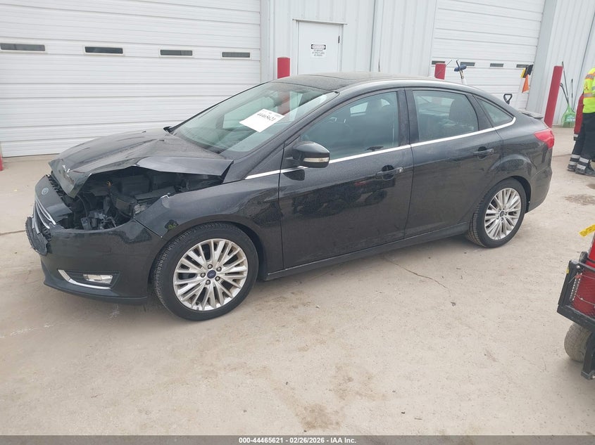 2018 Ford Focus 2.0 Titanium black Lot 111044465621 Vin 1FADP3J24JL280705