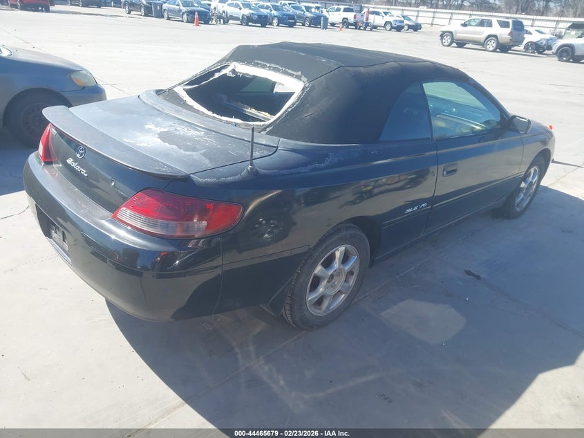2001 Toyota Camry Solara Sle V6