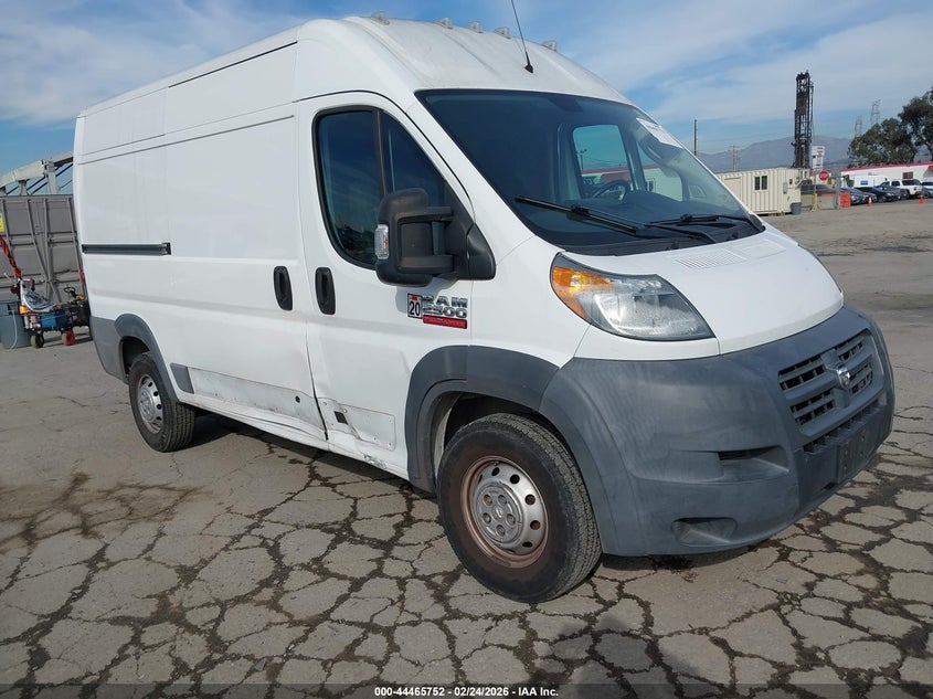 2018 Ram Promaster 2500 High Roof 136 Wb