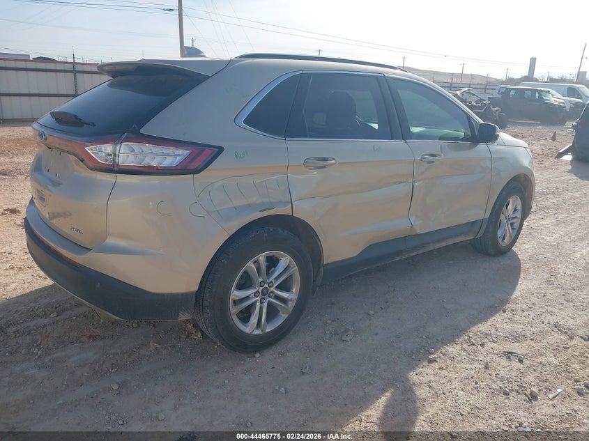 Vin: 2fmpk3j82hbb81946, lot: 44962442, ford edge sel 20174