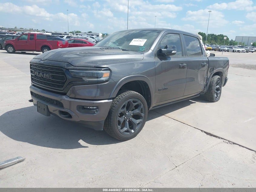 Vin: 1c6rreht5nn408357, lot: 44962494, ram 1500 limited  4x2 5'7 box 20222