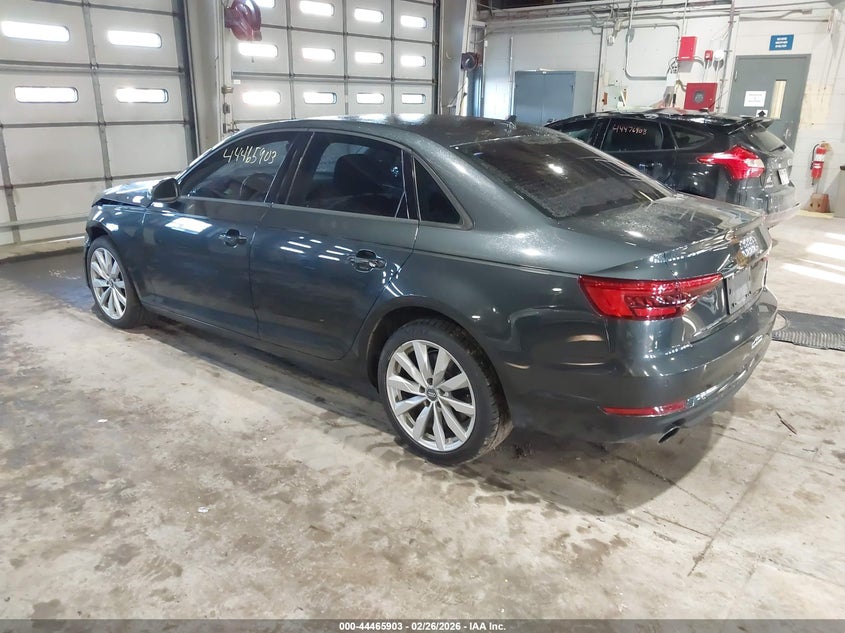 2017 Audi A4 2.0 2.0T Premium grey Lot 111044465903 Vin WAUANAF43HN008028