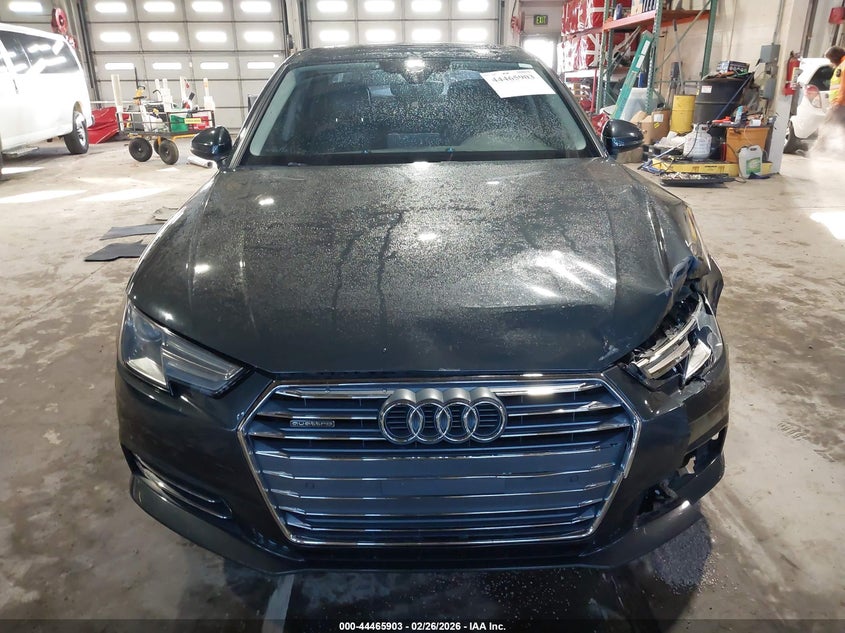 2017 Audi A4 2.0 2.0T Premium grey Lot 111044465903 Vin WAUANAF43HN008028