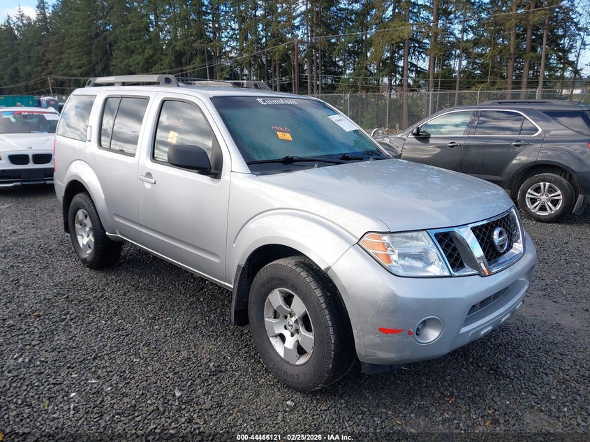 2012 Nissan Pathfinder Le/S/Silver/Sv