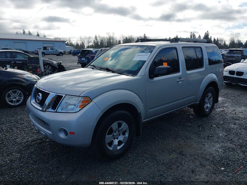 2012 Nissan Pathfinder Le/S/Silver/Sv