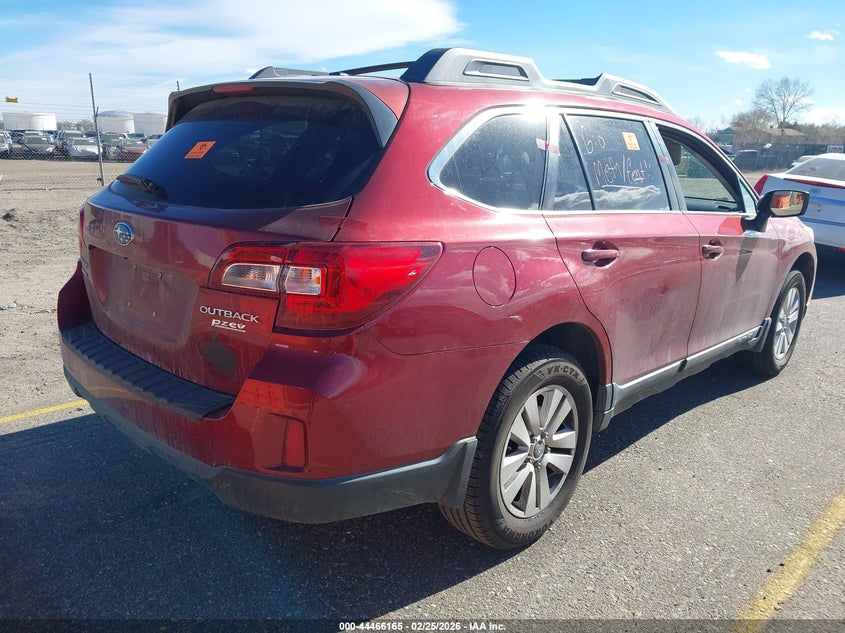 Vin: 4s4bsadcxf3223114, lot: 44962832, subaru outback 2.5i premium 20154