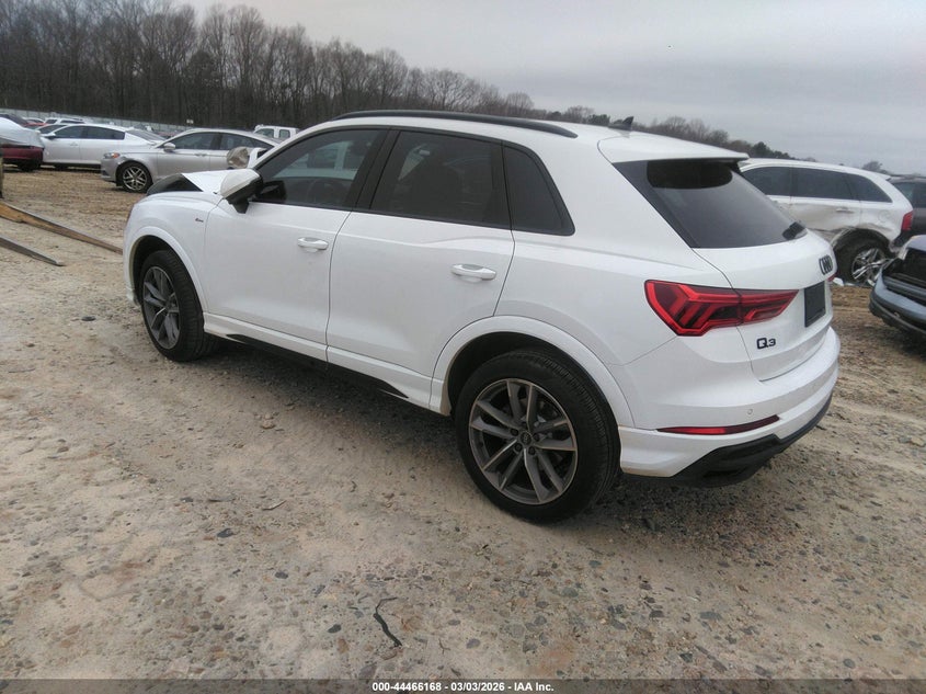 Vin: wa1decf36r1208827, lot: 44962835, audi q3 premium 45 tfsi s line quattro tiptronic 20243