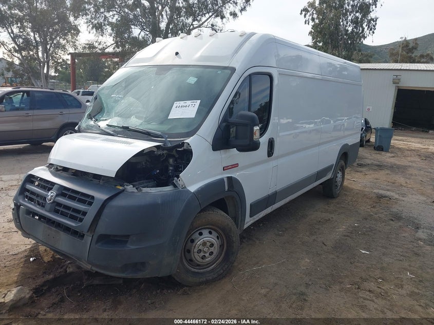 2017 Ram Promaster 3500 Cargo Van High Roof 159 Wb Ext