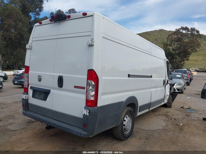 2017 Ram Promaster 3500 Cargo Van High Roof 159 Wb Ext