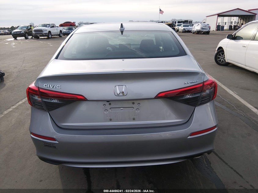 VIN 2HGFE2F5XNH555519 2022 HONDA CIVIC SPORT