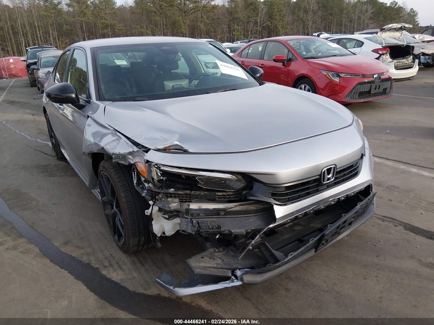 VIN 2HGFE2F5XNH555519 2022 HONDA CIVIC SPORT
