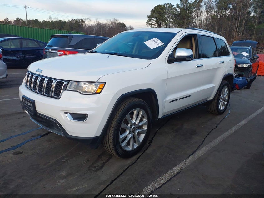2017 Jeep Grand Cherokee Limited 4X4