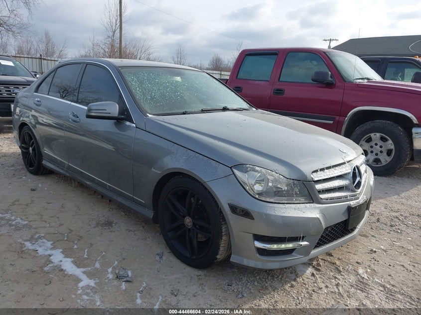 2012 Mercedes-benz C class 3.0 C 300 Sport 4Matic grey Lot 111044466604 Vin WDDGF8BB5CR226941
