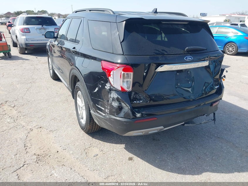 Vin: 1fmsk8dh7lgb76777, lot: 44963283, ford explorer xlt 20203