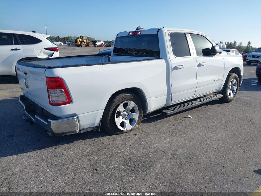Vin: 1c6rrebt9nn253627, lot: 44963415, ram 1500 big horn  4x2 6'4 box 20224