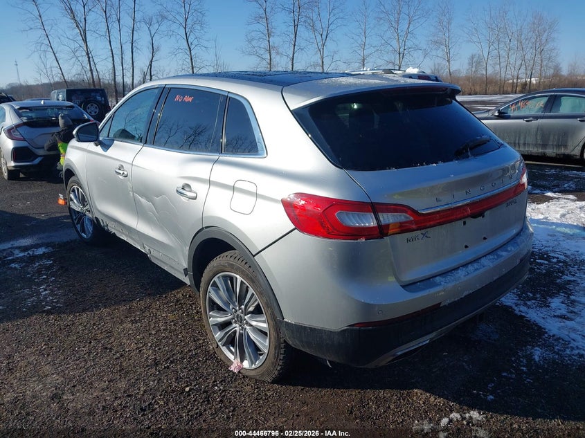 2016 Lincoln Mkx Reserve