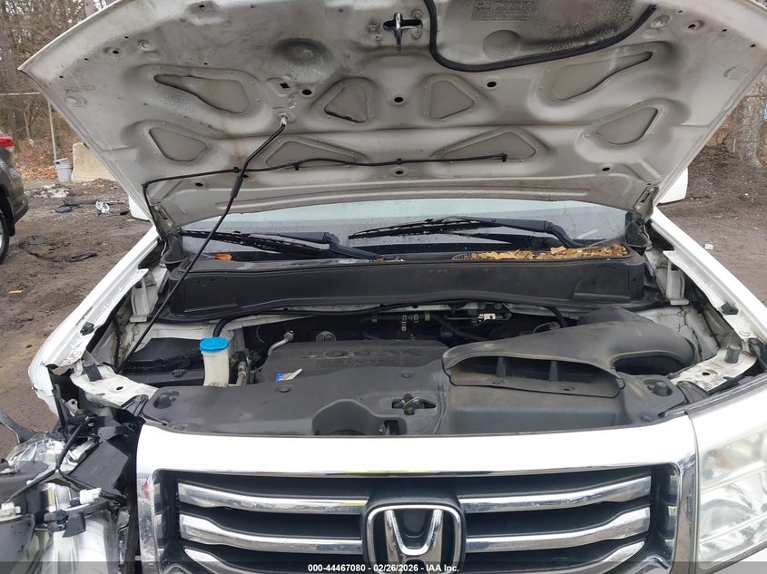 5FNYF4H52DB031914 2013 Honda Pilot 3.5 Ex-L white