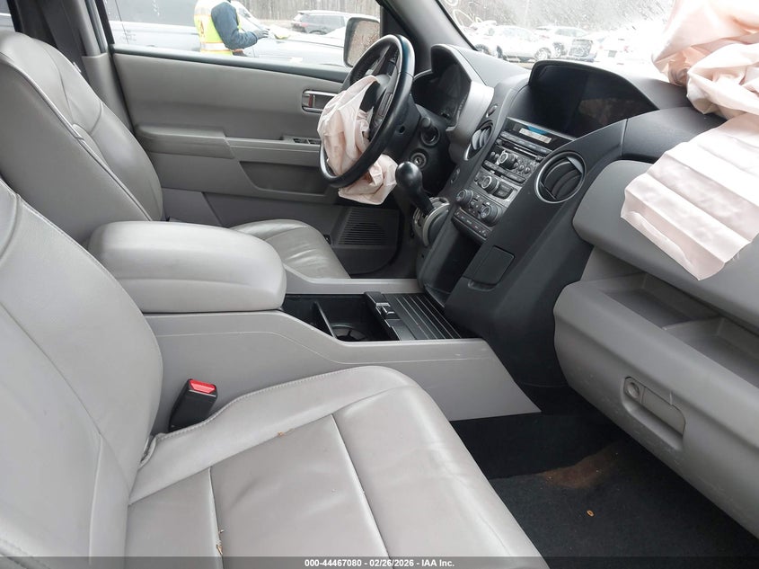 5FNYF4H52DB031914 2013 Honda Pilot 3.5 Ex-L white