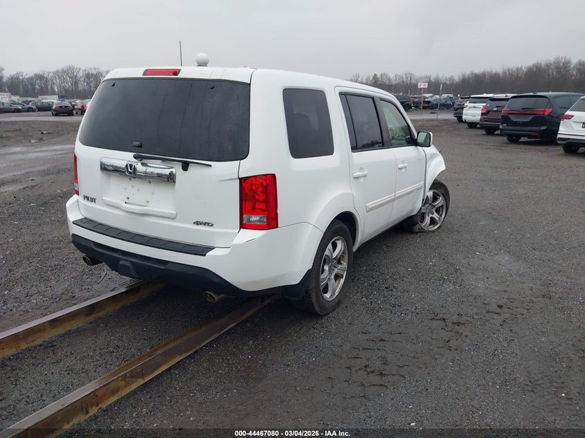 Vin: 5fnyf4h52db031914, lot: 44963747, honda pilot ex-l 20134