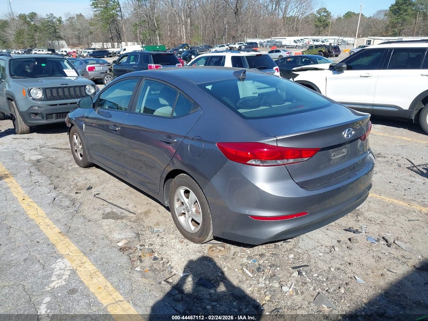 2018 Hyundai Elantra Value Edition