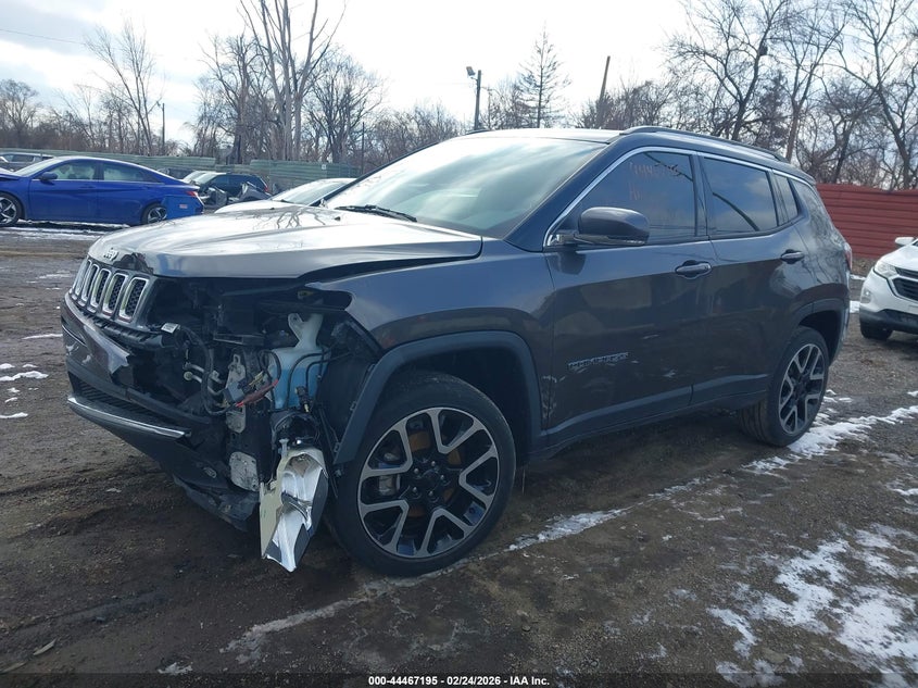2019 Jeep Compass Limited 4x4 3C4NJDCB6KT656622 photo 1