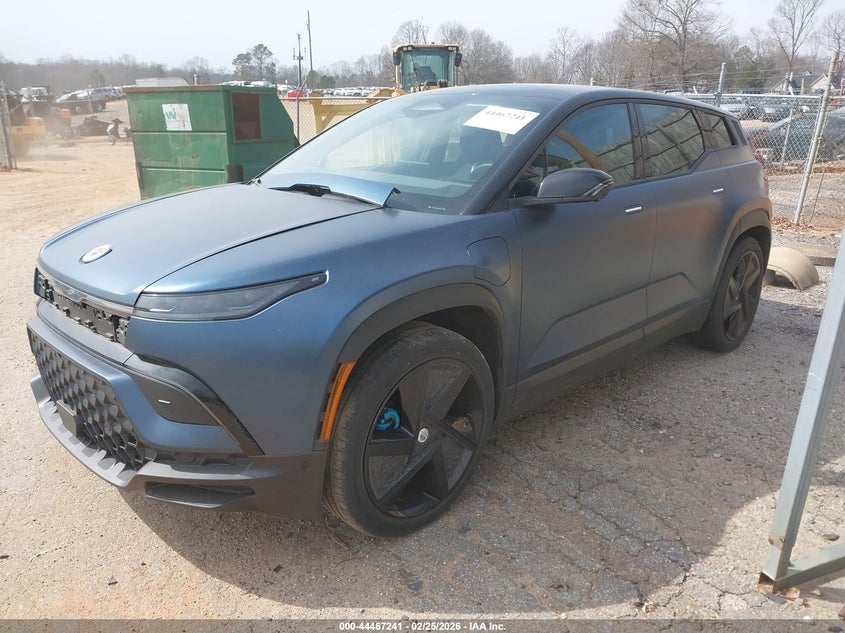 Vin: vcf1zbu20pg004973, lot: 44963908, fisker ocean one 20232