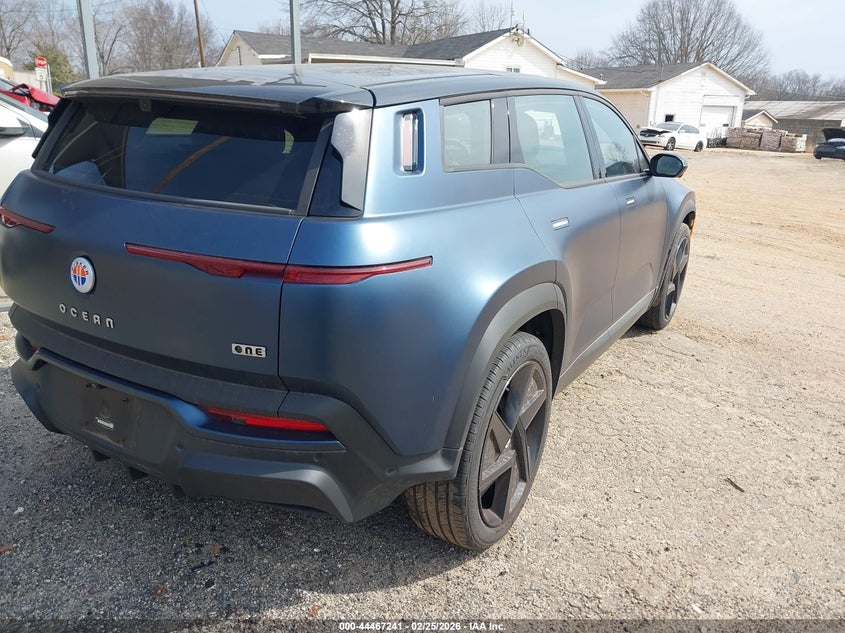 Vin: vcf1zbu20pg004973, lot: 44963908, fisker ocean one 20234